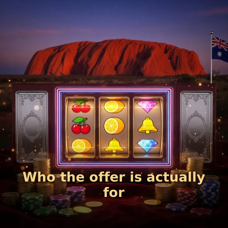 Who the offer is actually for
